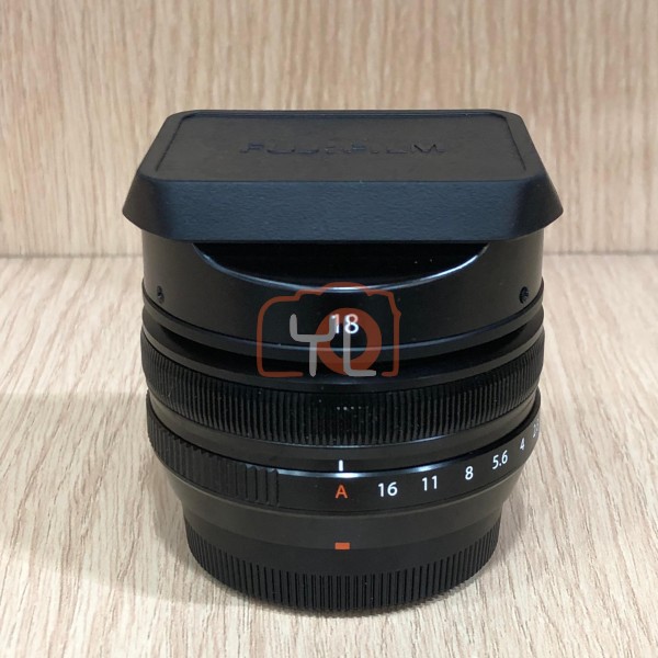 [USED-LowYat G1] Fujifilm 18mm F2.0 R XF Lens , 90% LIKE NEW CONDITION, SN:27A00453