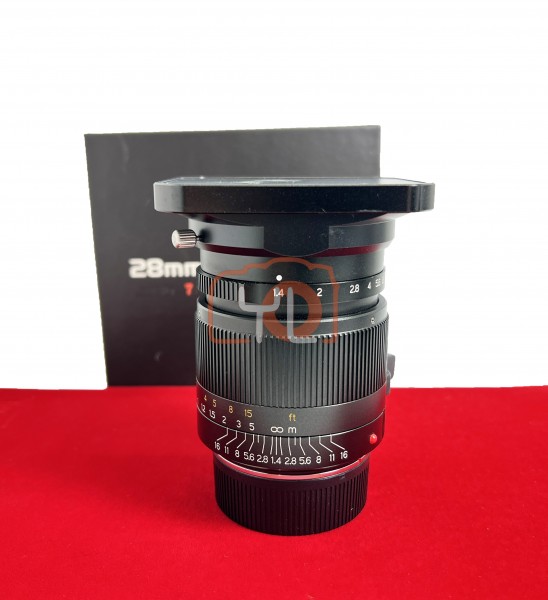 [USED-PJ33] 7 Artisans 28mm F1.4 (Leica M), 95% Like New Condition(S/N:623379)