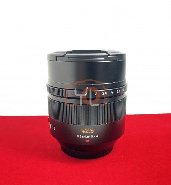 [USED-PJ33] Panasonic 42.5mm F1.2 LumiX G Leica DG Nocticron ASPH, 90% Like New Condition (S/N:XT4F8001179)