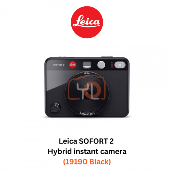 Leica SOFORT 2 Hybrid instant camera -19190 Black