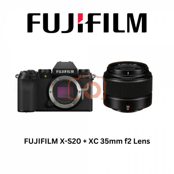 FUJIFILM X-S20 + XC 35mm f2 Lens
