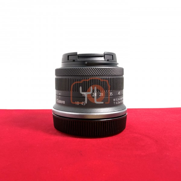 [USED-PJ33] Canon 18-45mm F4.5-6.3 IS STM RFS , 95% Like New Condition (S/N:6062017073)