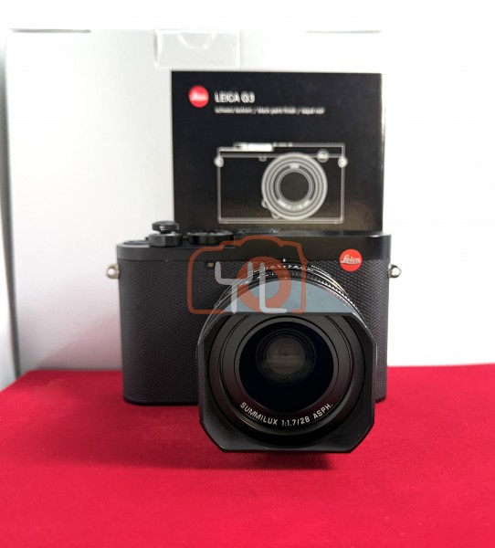 [USED-PJ33] Leica Q3 28mm Camera 19080, 90% Like New Condition (S/N:5724441)