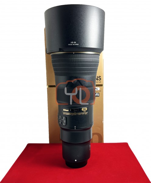 [USED-PJ33] Nikon 500mm F5.6 E PF VR AFS , 85% Like New Condition (S/N:206394)
