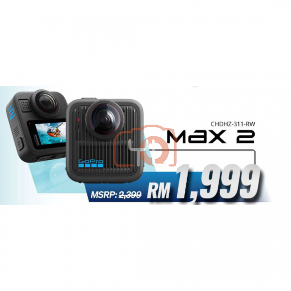 GoPro MAX 2 360 Action Camera  (April PROMO)