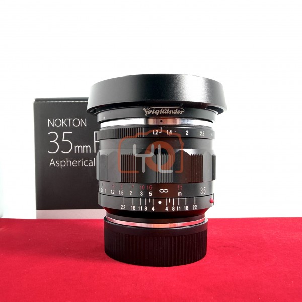 [USED-PJ33] Voigtlander 35mm F1.2 III APSH Nokton Lens (VM), 95% Like New Condition (S/N:7251617)