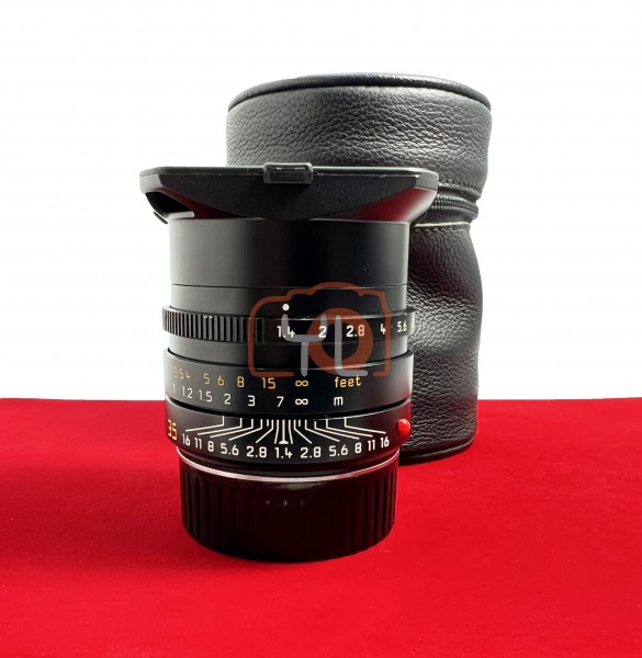 [USED-PJ33] Leica 35mm F1.4 Summilux-M ASPH FLE 11663 (Black) ,90% Like New Condition (S/N:41188779)