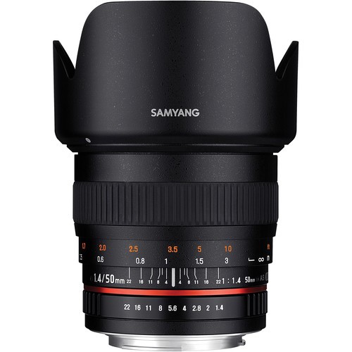 Samyang 50mm F1.4 AS UMC Lens for Canon EF
