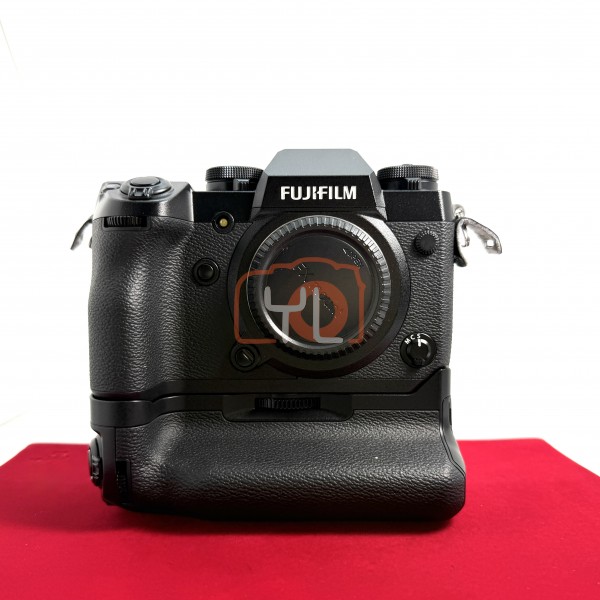 [USED-PJ33] Fujifilm X-H1 Camera Body + VPB-XH1 Grip, 95% Like New Condition (S/N:81N52140)