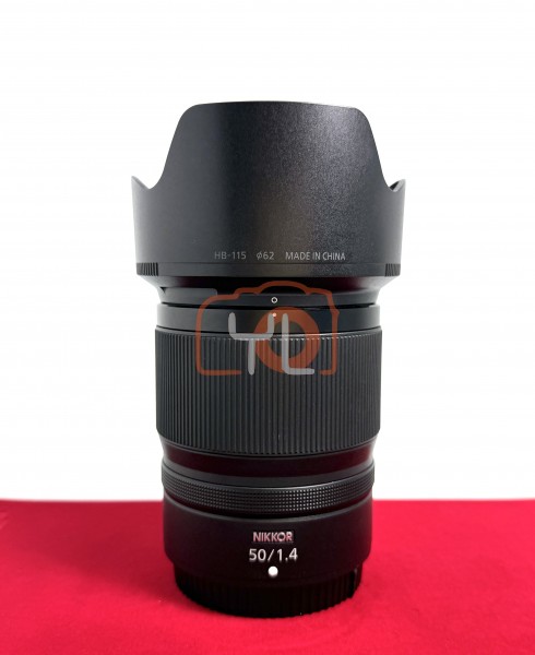 [USED-PJ33] Nikon 50mm F1.4 Z  ,95% Like New Condition (S/N:20036072)