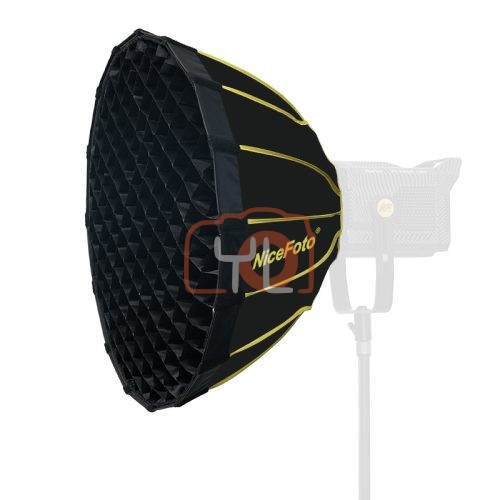 NiceFoto F-60D(60cm) Quick setup folded parabolic softbox with grid