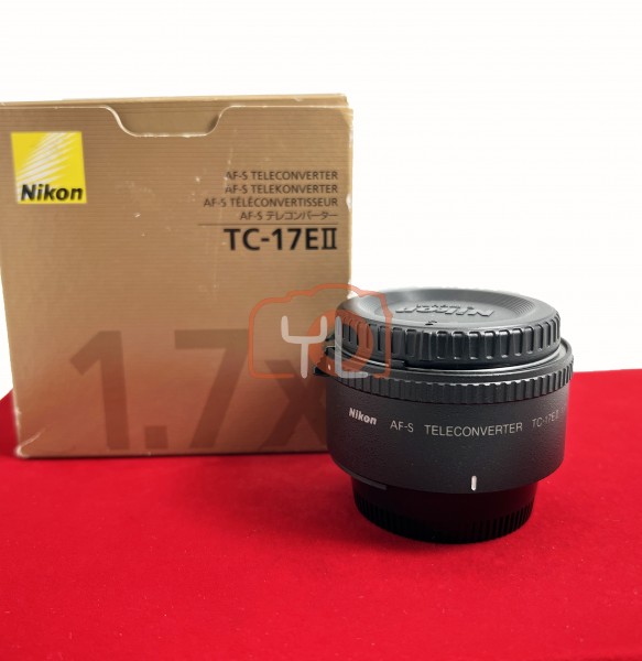 [USED-PJ33] Nikon 1.7X TC-17E II AFS Teleconverter, 85% Like New Condition (S/N:335993)