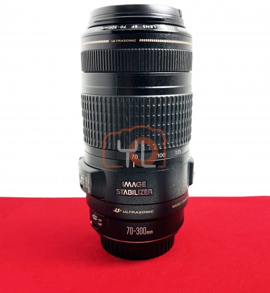 [USED-PJ33] Canon 70-300mm F4-5.6 IS USM EF, 90% Like New Condition (S/N:36600337)