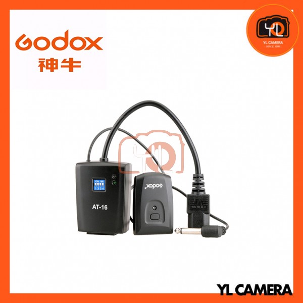 Godox AT-16 Wireless Flash Trigger Transmitter with Receiver Set
