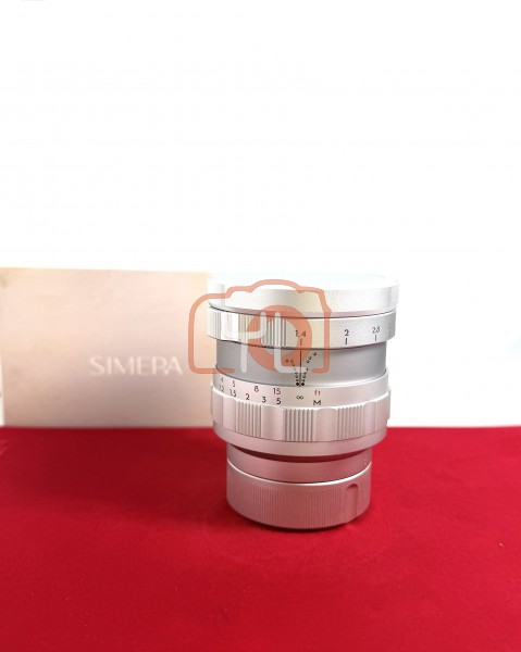 [USED-PJ33] Thypoch 75mm F1.4 Simera  (Leica M), 95% Like New Condition (S/N:B11U6100230)