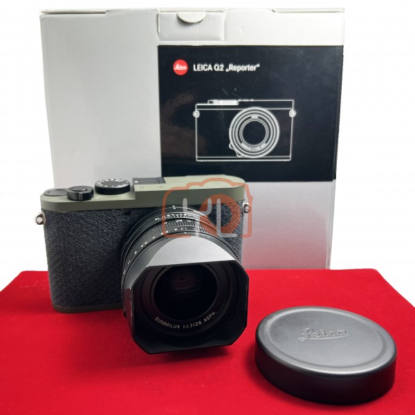 [USED-PJ33] Leica Q2 Reporter 19064, 85% Like New Condition (S/N:5608970)