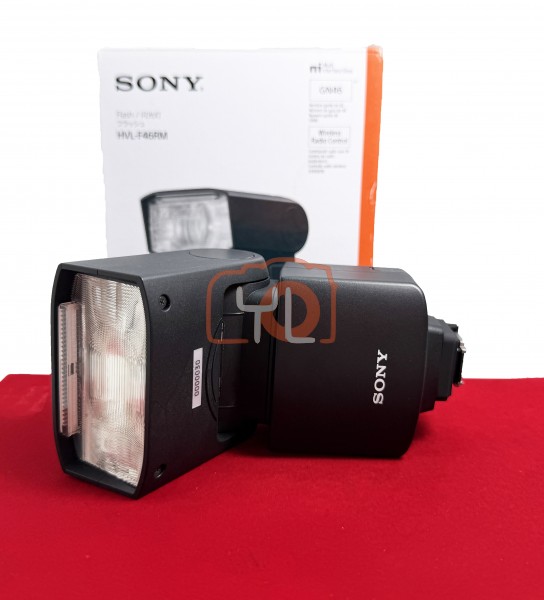 [USED-PJ33] Sony HVL-F46RM Wireless Radio Flash, 95% Condition Like New (S/N:000030)