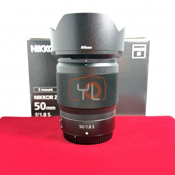 [USED-PJ33] Nikon 50mm F1.8 S Z, 95% Like New Condition (S/N:20217824)