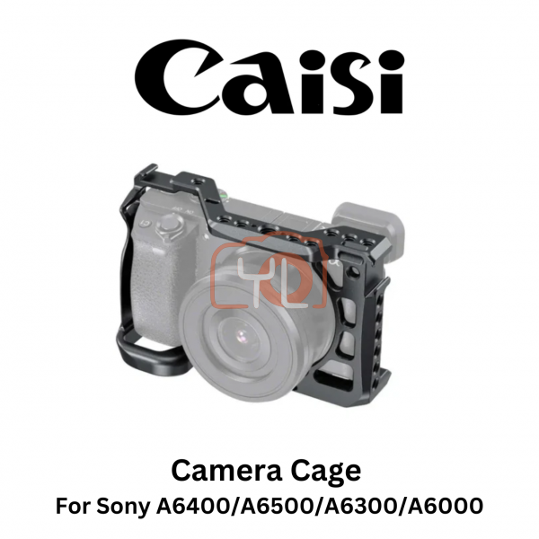 Caisi Camera Cage for Sony A6400/ A6500/ A6300/ A6000