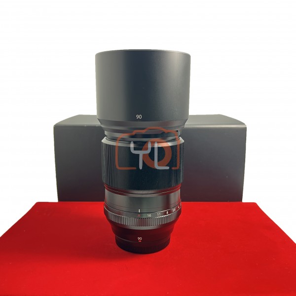 [USED-PJ33] Fujifilm 90mm F2 R LM WR XF , 95% Like New Condition (S/N:1DC00506)