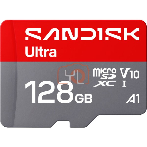 SANDISK 128GB Ultra UHS-I microSDHC Memory Card