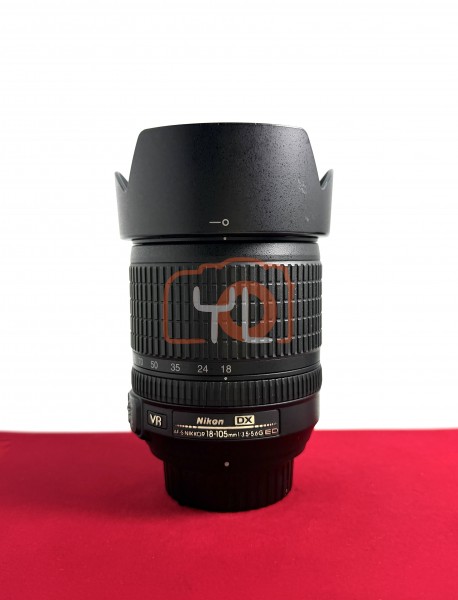 [USED-PJ33] Nikon 18-105mm F3.5-5.6 G DX VR AFS, 85% Like New Condition (S/N:32731564)