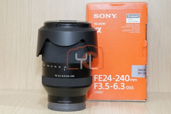 [USED-LowYat G1] Sony 24-240mm F3.5-6.3 FE OSS ,95% Like New Condition (S/N:1944440)