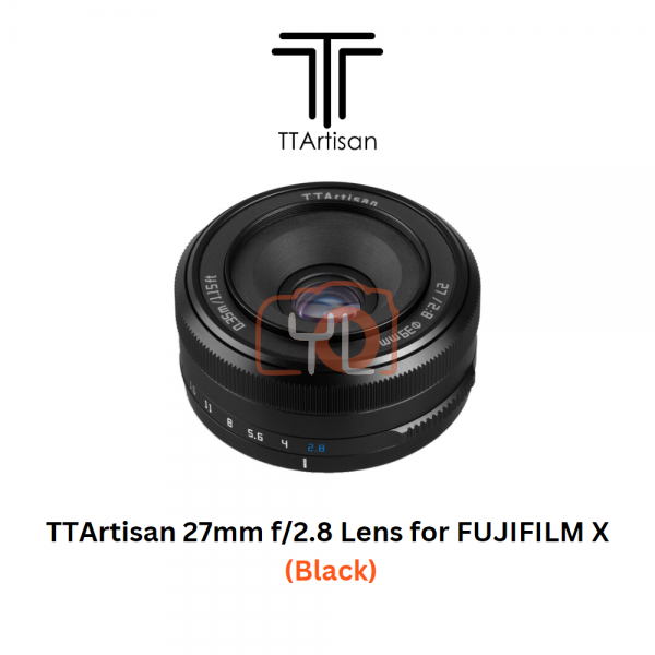 TTArtisan 27mm f/2.8 Lens for FUJIFILM X (Black)
