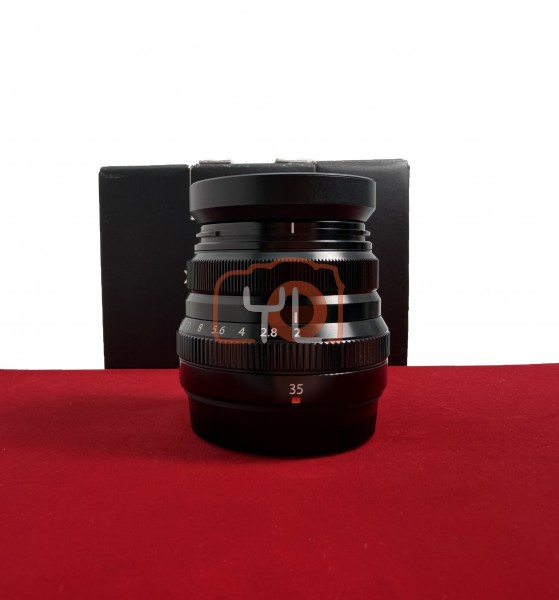 [USED-PJ33] Fujifilm 35mm F2 R WR XF, 95% Like New Condition (S/N:ODA02624)