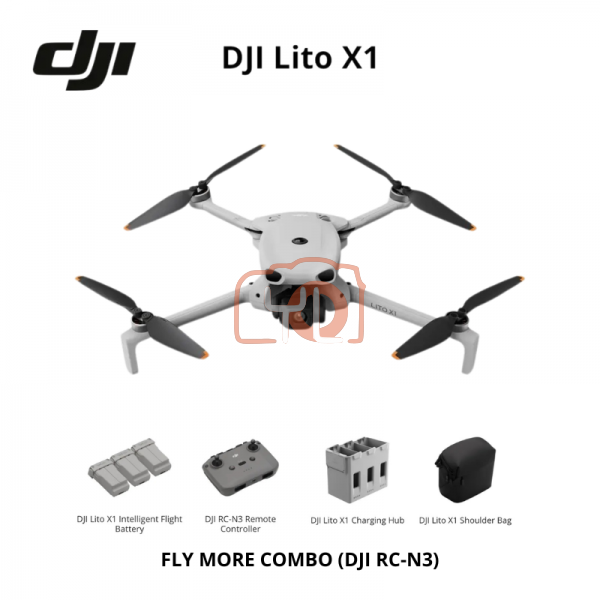 DJI Lito X1 - Fly More Combo (DJI RC-N3)