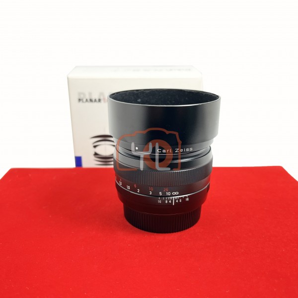 [USED-PJ33] Zeiss 50MM F1.4 Plannar T* ZE (Canon Mount), 90% Like New Condition (S/N:15768595)