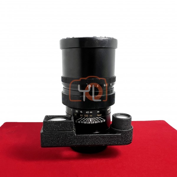 [USED-PJ33] Leica 135mm F2.8 Elmarit-M (Leitz Canada), 75% Like New Condition (S/N:3104364)