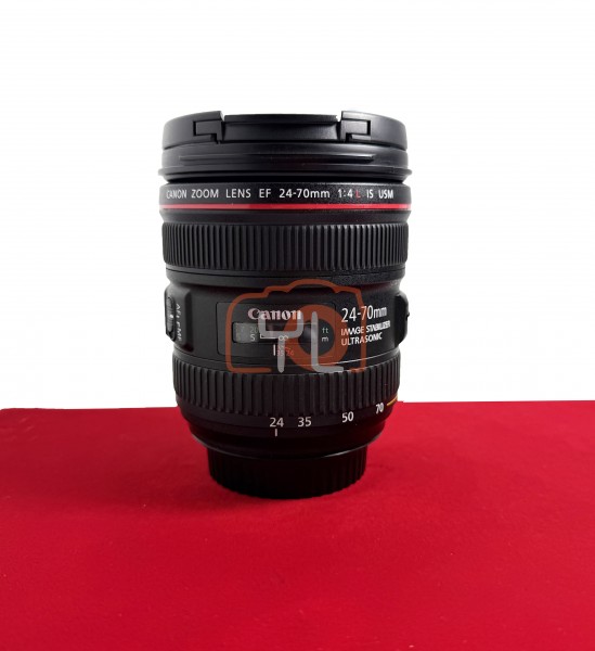 [USED-PJ33] Canon 24-70mm F4 L IS USM EF, 90% Like New Condition (S/N:5403004482)