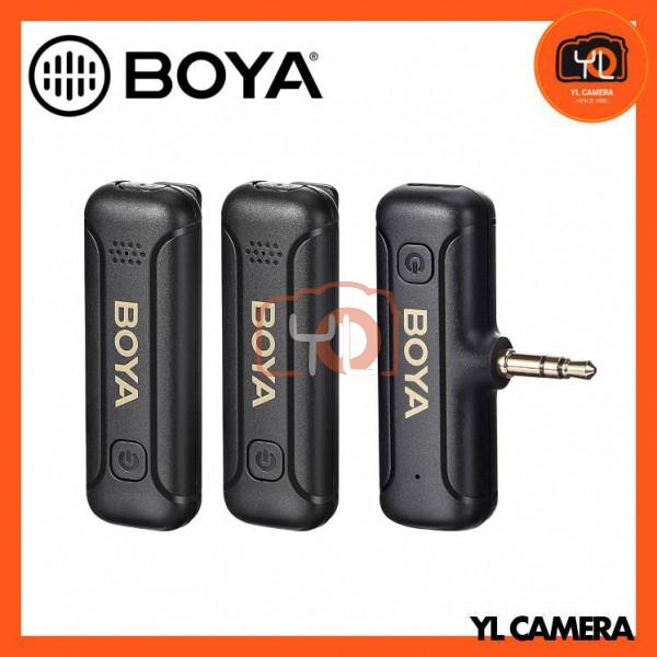 Boya BY-WM3T2-M2 Mini 2.4GHz Wireless Microphone (RX+2TX)