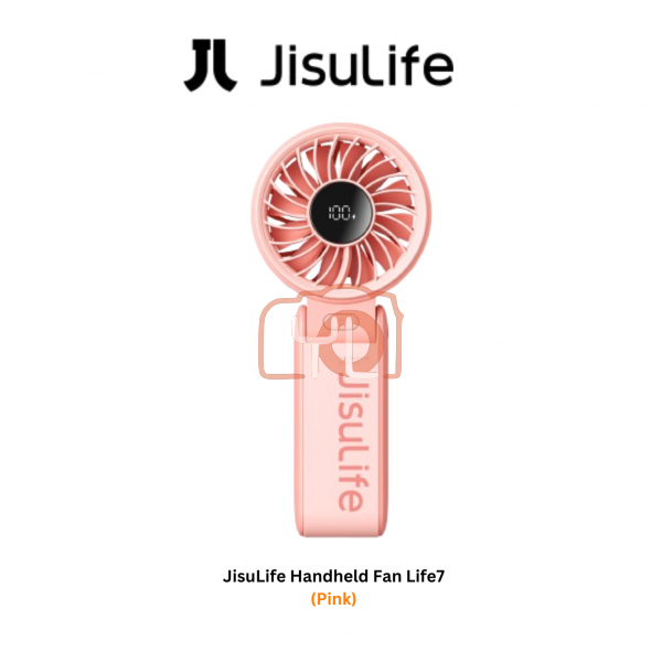 JisuLife Handheld Fan Life7 (Pink)