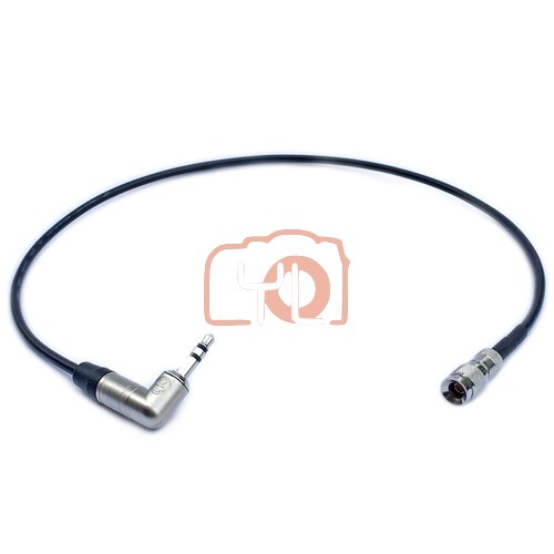 Atomos LTC to Right-Angle 3.5mm Mic-Level Timecode Cable for UltraSync ONE