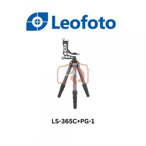 Leofoto LS-365C+PG1 Ranger Series Compact Carbon Fiber Tripod Kit