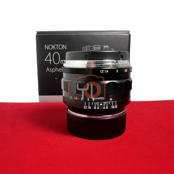 [USED-PJ33] Voigtlander 40mm F1.2 Nokton ASPH (Leica M), 95% Like New Condition (S/N:79224530)