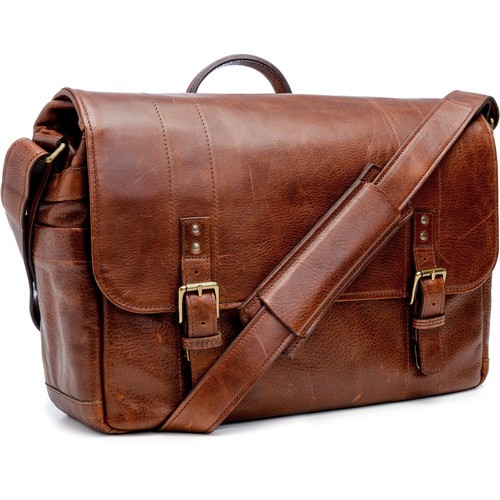 ONA The Union Street Messenger Bag (Walnut, Leather)