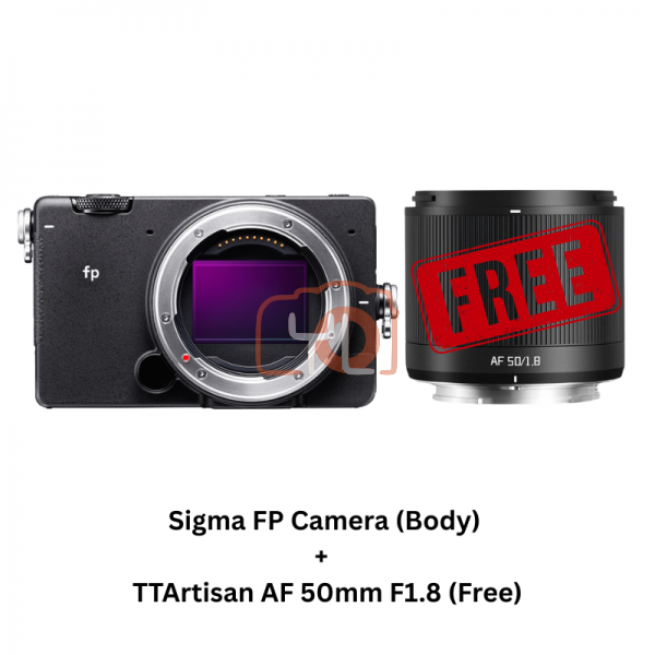 Sigma FP Digital Camera - Body Only (Free TT Artisan 50mm F1.8 AF)