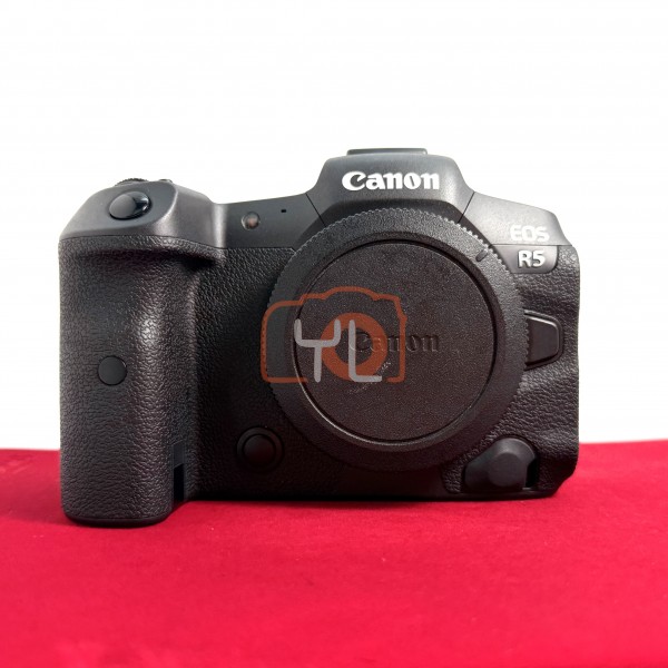 [USED-PJ33] Canon Eos R5 Body (SC:4K) , 95% Like New Condition (S/N:028021000189)