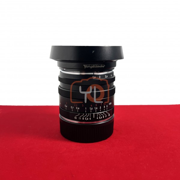 [USED-PJ33] Voigtlander 28mm F1.5 TYP 1 Nokton Vintage ASPH VM (Leica M) , 95% Like New Condition (S/N:7360709)