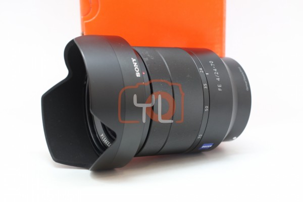 [USED-PUDU] SONY 24-70MM F4 FE ZA E-MOUNT 88%LIKE NEW CONDITION SN:3699293