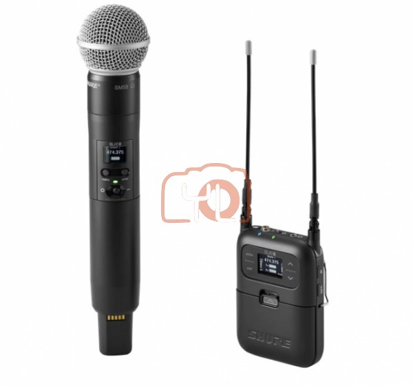 Shure SLXD25/SM58  Portable Wireless System With SM58® Handheld Transmitter